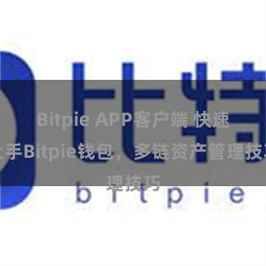 Bitpie APP客户端 快速上手Bitpie钱包，多链资产管理技巧