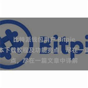 比特派钱包用户 Bitpie钱包最新版本下载教程及功能亮点，尽在一篇文章中详解