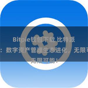 Bitpie钱包下载 比特派钱包：数字资产管理生态进化，无限可能！