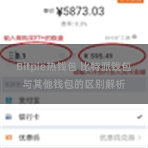 Bitpie热钱包 比特派钱包与其他钱包的区别解析