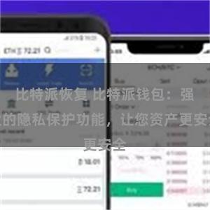 比特派恢复 比特派钱包：强大的隐私保护功能，让您资产更安全