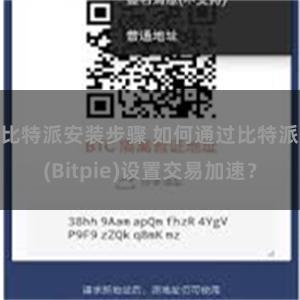 比特派安装步骤 如何通过比特派(Bitpie)设置交易加速？
