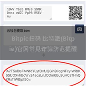 Bitpie扫码 比特派(Bitpie)官网常见诈骗防范提醒