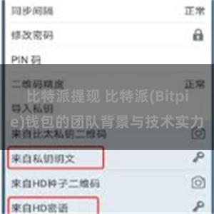 比特派提现 比特派(Bitpie)钱包的团队背景与技术实力