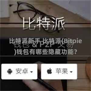 比特派新手 比特派(Bitpie)钱包有哪些隐藏功能？