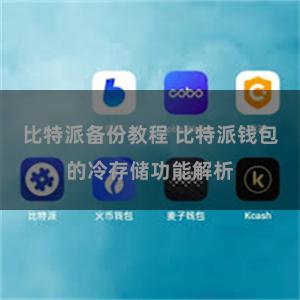 比特派备份教程 比特派钱包的冷存储功能解析