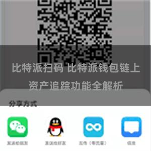 比特派扫码 比特派钱包链上资产追踪功能全解析