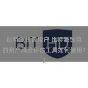 比特派钱包用户 比特派钱包的资产风险评估工具如何使用？