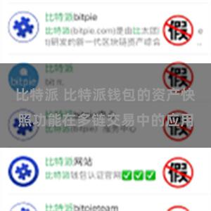 比特派 比特派钱包的资产快照功能在多链交易中的应用