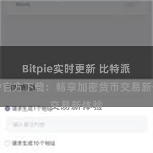 Bitpie实时更新 比特派APP官方下载：畅享加密货币交易新体验