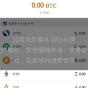 比特派新版本 Bitpie跨平台数字资产钱包，安全便捷存储、交易您的加密货币
