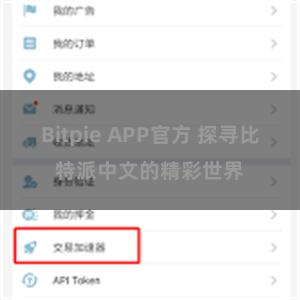 Bitpie APP官方 探寻比特派中文的精彩世界
