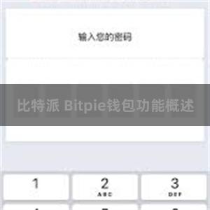 比特派 Bitpie钱包功能概述