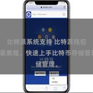 比特派系统支持 比特派钱包安装教程，快速上手比特币存储管理。