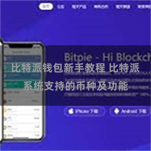 比特派钱包新手教程 比特派系统支持的币种及功能